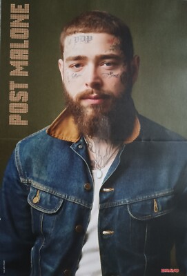 POST MALONE - A3 Poster 42x28cm - Fan Sammlung Plakat MERCH German Clippings
