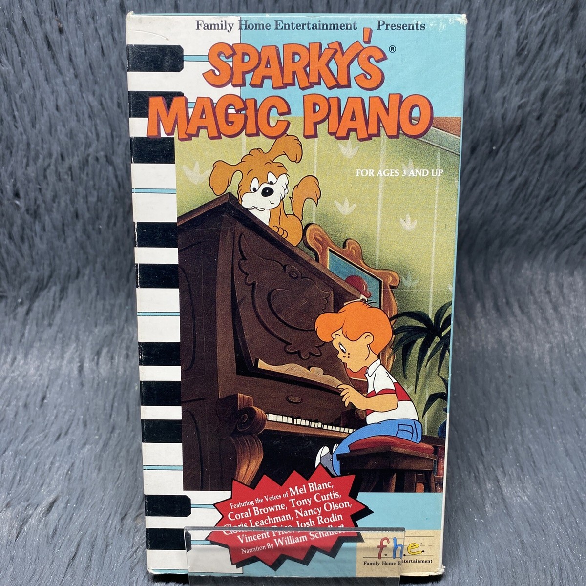 Sparky's Magic Piano [DVD](中古品) Sparky's Magic Piano VHS Tape 1987 Animated Cloris Leachman