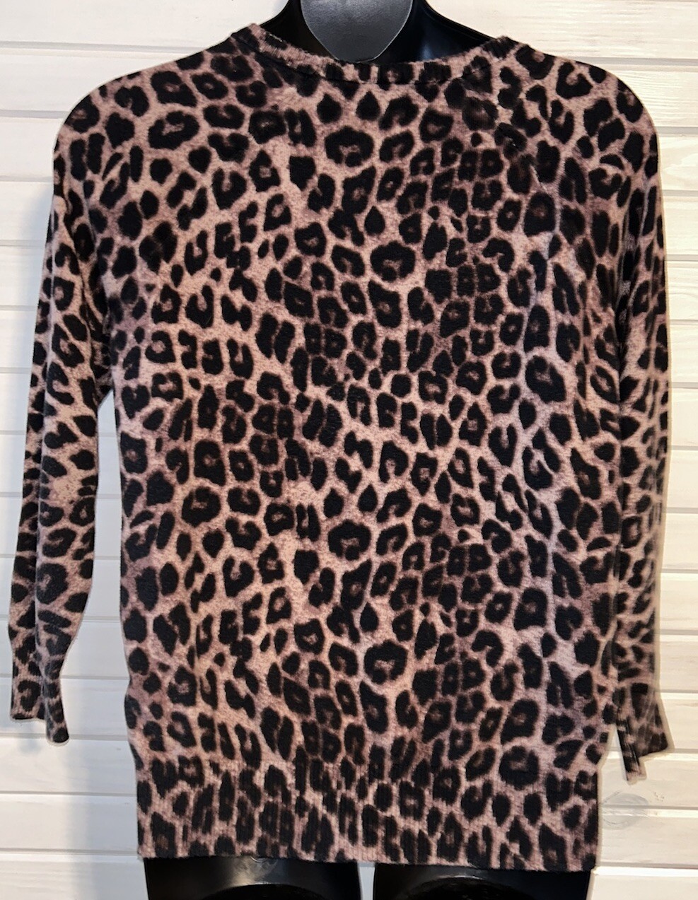 Torrid 1 1X PLUS Pullover Leopard Round Neck Swea… - image 7