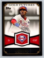 2012 Topps #GF-38 Domonic Brown Gold Futures