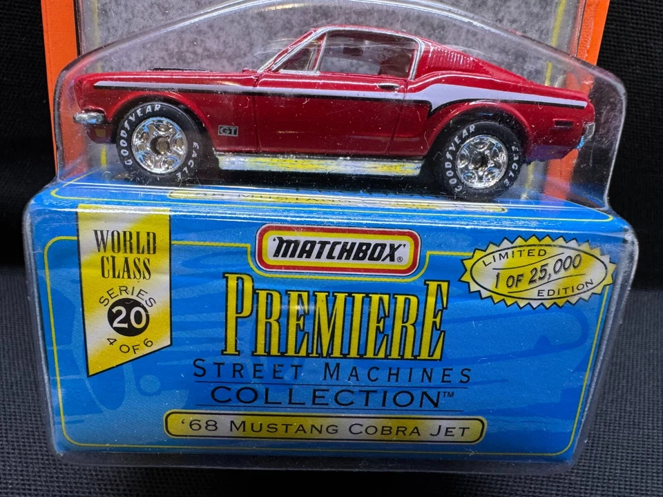Matchbox Premiere Mustang Cobra Jet Diecast Limited Edition Collectable - Image 2 of 4
