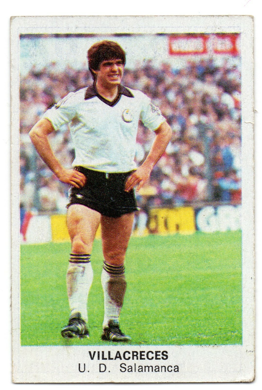 VILLACRECES - SALAMANCA FUTBOL 84 CROMO CROPAN 1984 CROMOS CANO