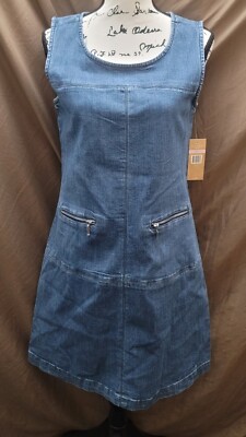 Hope And Harlow Denim Dress Women's 6 | eBay
