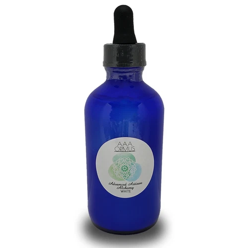 ORMUS - White Liquid - Monoatomic Gold Ormus - Manna - 4 oz Glass Bottle