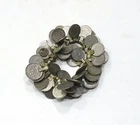 Kuchi Silver Coins Middle Eastern Belly Dancing 50 Lot