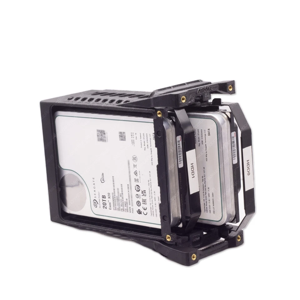 Lian Li O11 Dynamic High Flow HDD Cage - Lower Temps & Add More 2.5" Spaces - Image 3 of 4