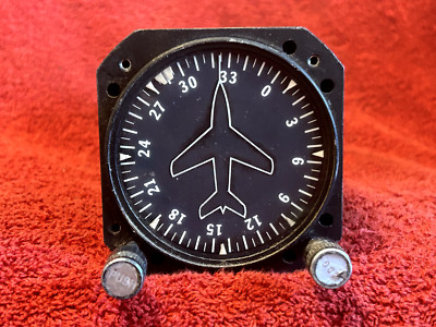 AVIATION INSTRUMENT MFG 200-6 AUTOPILOT DIRECTIONAL GYRO INDICATOR P/N 52D54