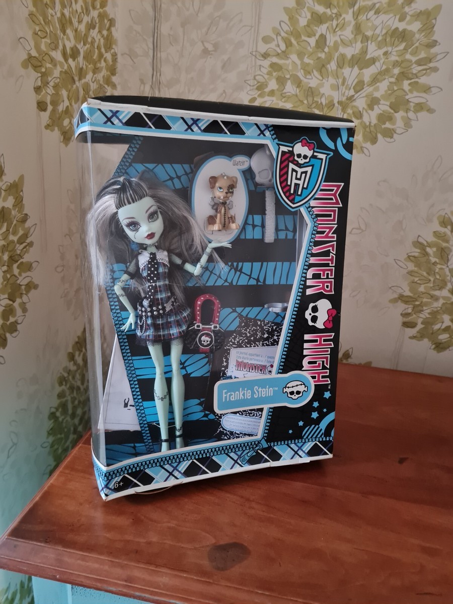 Bnib Monster High G1 2012 Frankie Stein Original Mattel Doll