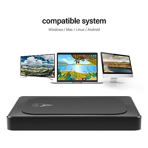 4TB External Hard Drive Ultra Slim Portable HDD-USB 3.0 for PC, - Image 3 of 4