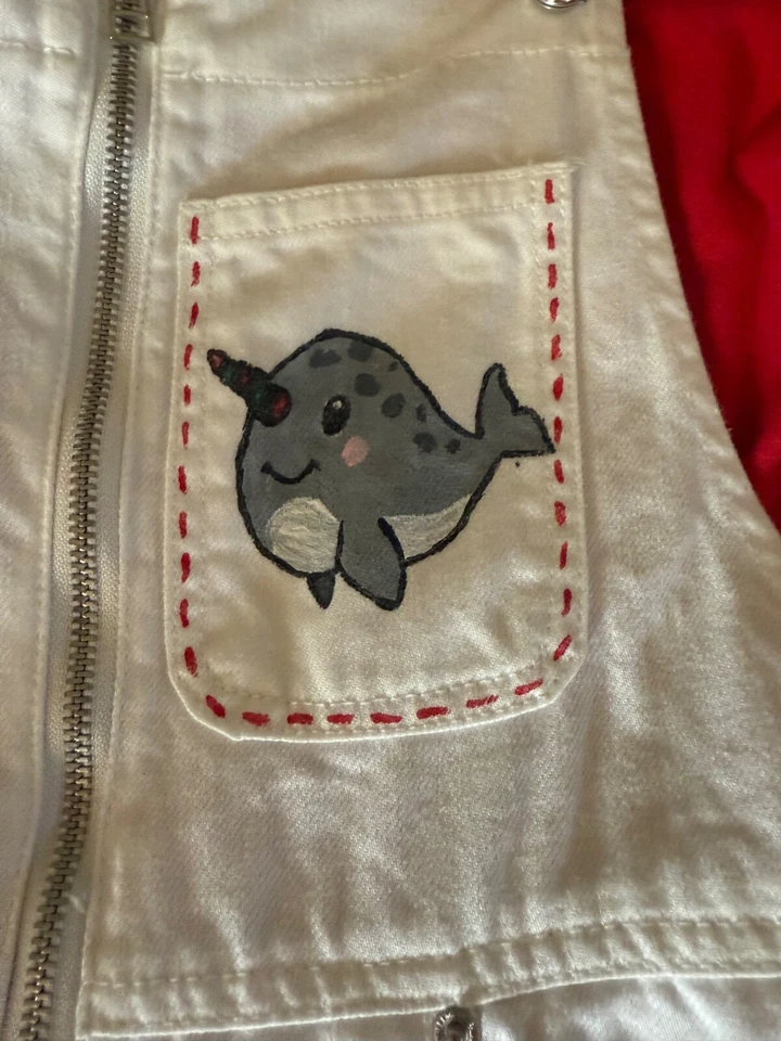 Женский костюм эльфа с деталями ручной росписи - Изображение 3 из 4