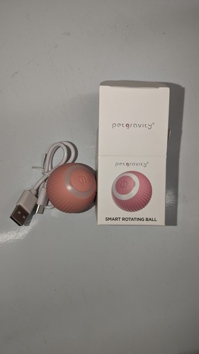 Pet Gravity Smart rollender Ball für Katzen, Kätzchen und kleine Hunde in Rosa. - Bild 3 von 6