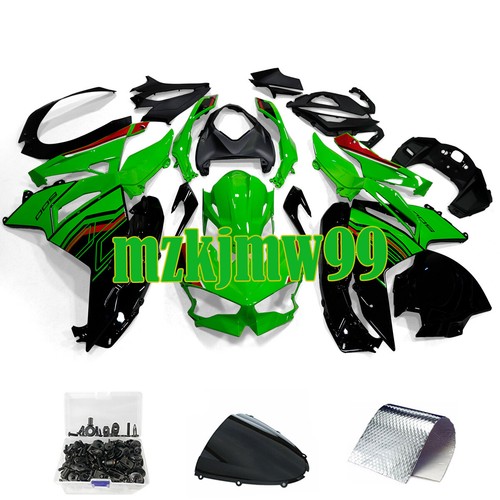 US Fairing Kit Bodywork + Bolts For Kawasaki Ninja 500 2024-2026 ABS Injection - Picture 4 of 15
