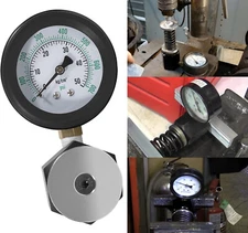 66834 Portable Mini Valve Spring Pressure Tester Gauge Range 0-700psi 0-50kg-cm2