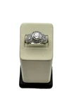 Sterling Silver 925 Ring with Round CZ Size 8