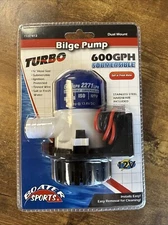 Boater sports 600 GPH Marine Bilge Pump New