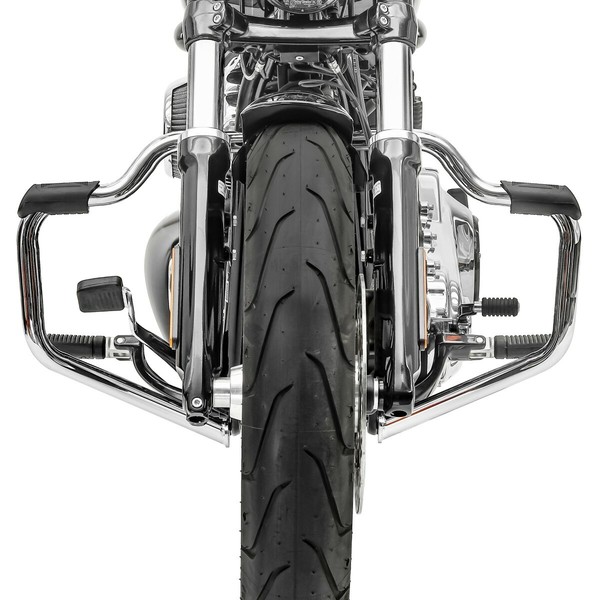 SturzbüGel Mustache FüR Harley Davidson Softail 18-26 SchutzbüGel 32Mm Chrome-image