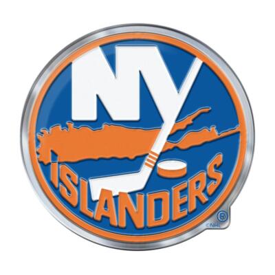 New York Islanders Die Cut Metal Auto Emblem [NEW] NHL Car Truck Decal ...