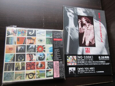 Pearl Jam No Code Japan Promo CD Outer w OBI SRCS 8138 Promo Book