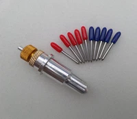 10pcs 45° 60° Roland Blades Vinyl Cutter +1pc 12mm Liyu Plotter Blade Holder
