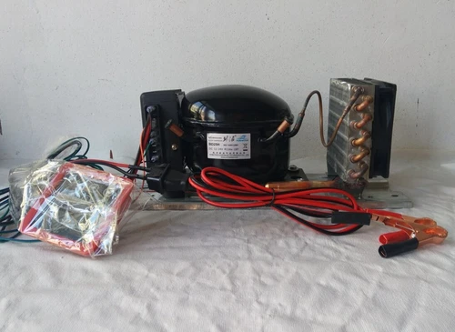 BD35HC DC12 24V Unità Compressore Auto Frigorifero Congelatore Refrigerazione Condensazione - Foto 6 di 12