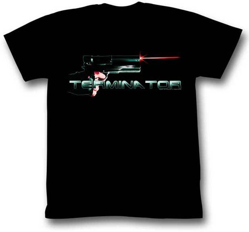 T-Shirt The Terminator 80er Jahre Film 45 Lonslide Laservisiere Herren - Bild 3 von 3