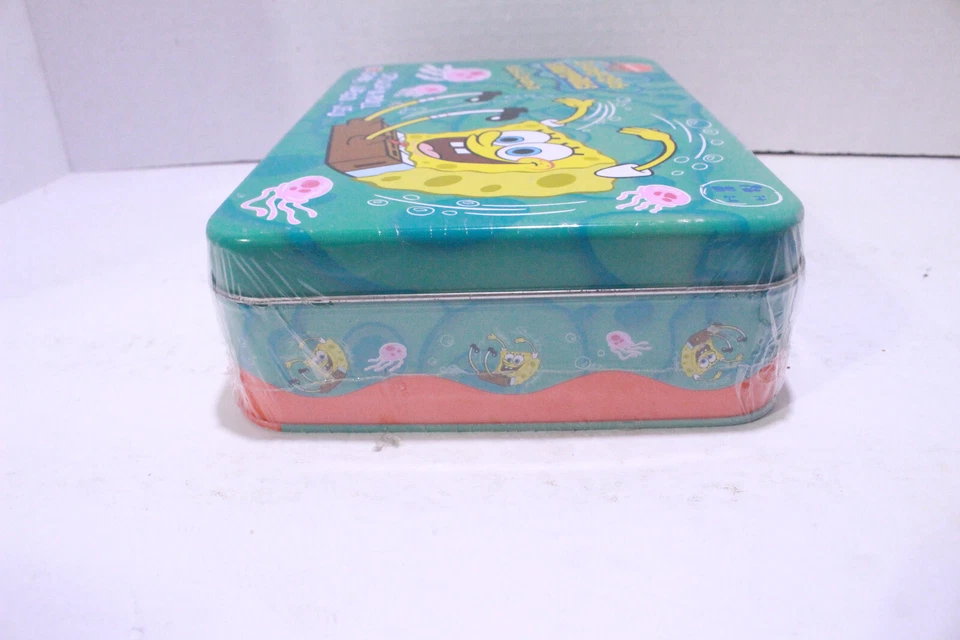 Bob Esponja Pantalones Cuadrados Splash-N-Roll 2002 Juego Mattel con Tin Nickeloden Foto 4 de 4