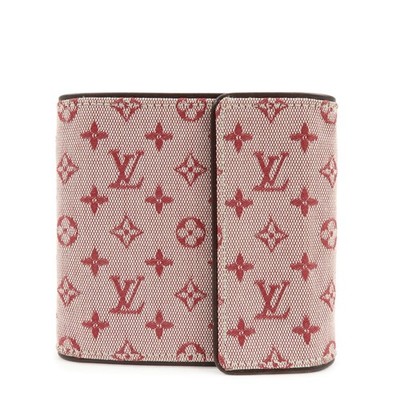 Louis Vuitton Monogram Mini Porte Billets Carte Credit Monnaie Auth Used F/S