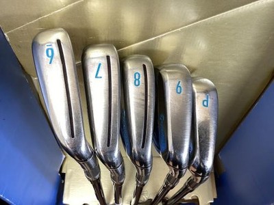 TaylorMade SIM2 Max Eisensatz 6-9, Pw 5tlg Flex R Tensei Blue TM60 Graphit