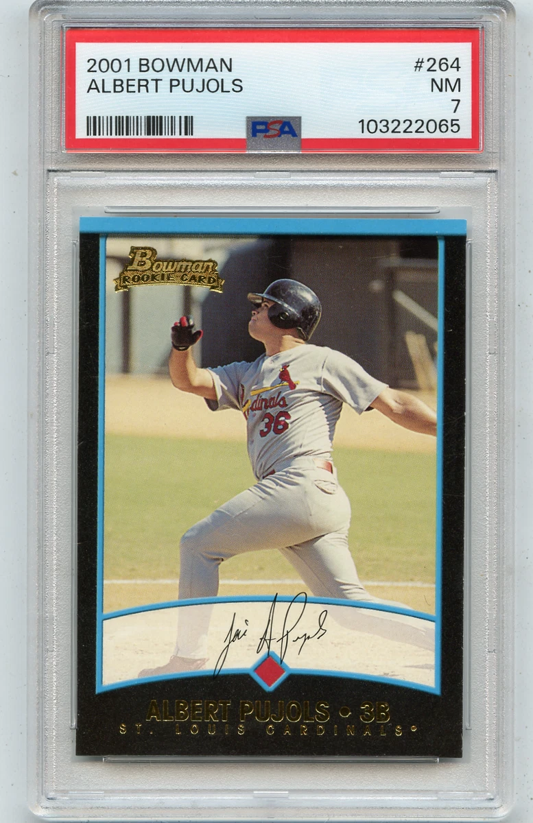Bowman Albert Pujols Rookie Baseball Sports Trading Cards