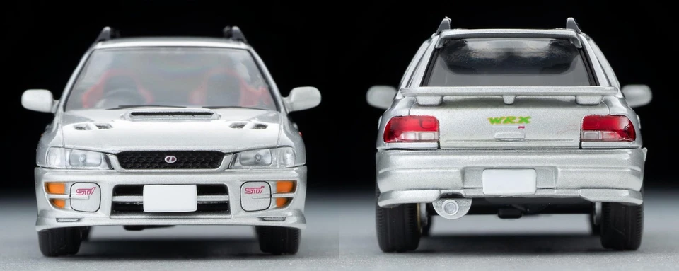 Tomica Limited Vintage Neo LV-N281c Subaru Impreza Pure Sports Wagon WRX - Image 4 of 4