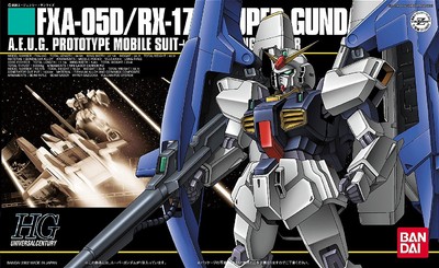 Bandai Hobby Gundam HGUC #35 FXA-05D Super Gundam HG 1/144 Model Kit USA Seller