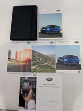 2018 Land Rover RANGE ROVER SPORT Owners Manual Handbook Set & Case 