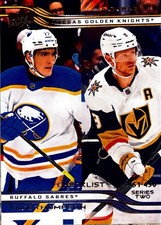 #450 Jack Eichel / Tage Thompson 2025-26 Upper Deck Knights/Sabres Checklist