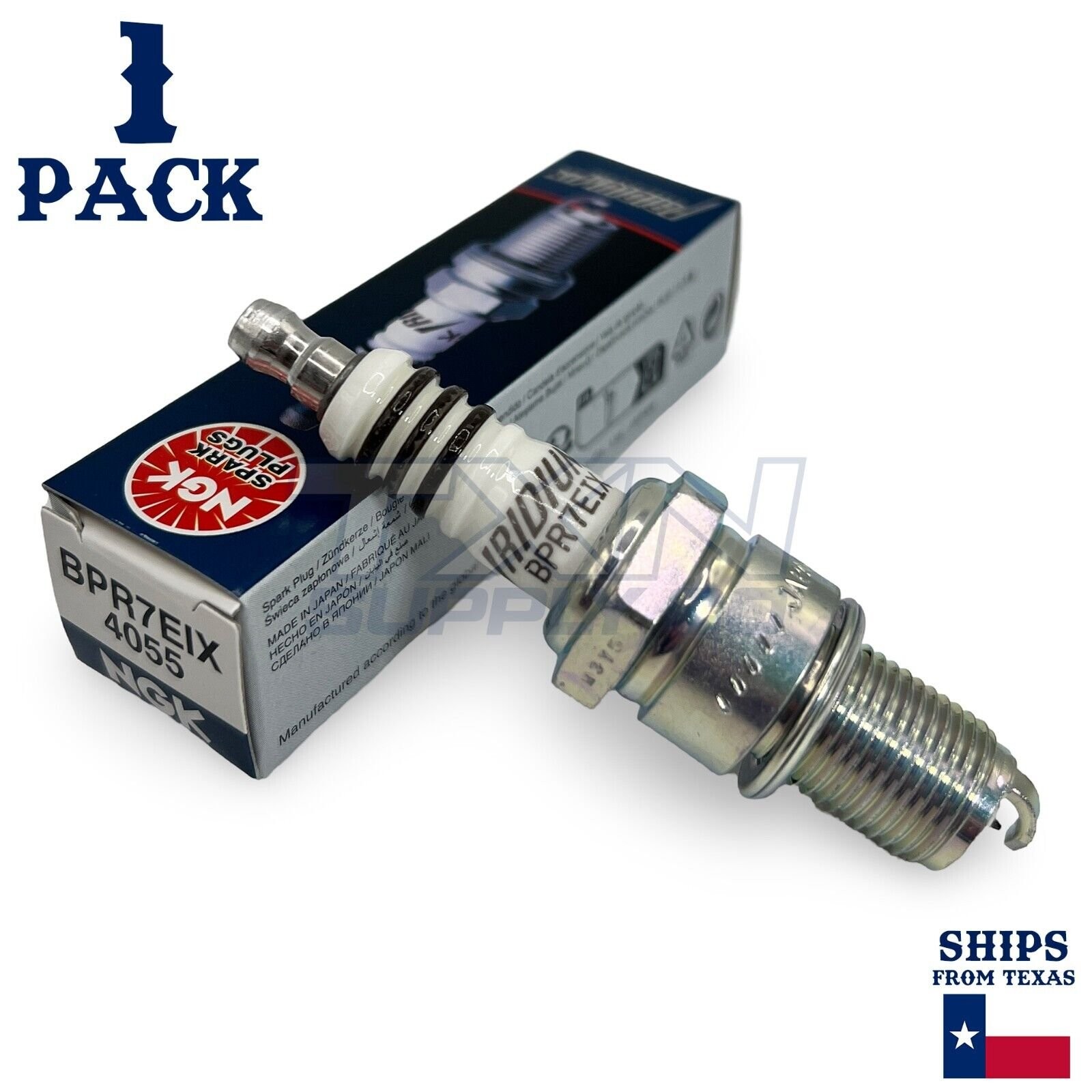 1 pc NGK 4055 BPR7EIX Iridium IX Spark Plugs for XS62DP XS62 WR5DS W5DPX