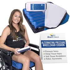 Wheelchair Seat Air Cell Cushion for Pressure Sore Relief- Promotes Blood Flow
