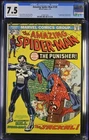 The Amazing Spider-Man #129 cgc 7.5 1st app Punisher