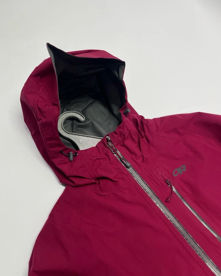 Chaqueta Impermeable Outdoor Research GORE-TEX Talla M – Senderismo Lluvia Con Capucha Foto 3 de 4