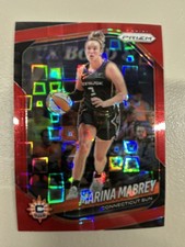 2025 Panini WNBA Prizm MARINA MABREY Red Pandora /199 #18 Connecticut Sun SP