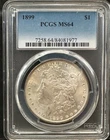 1899 Morgan Dollar PCGS MS64 Better Date