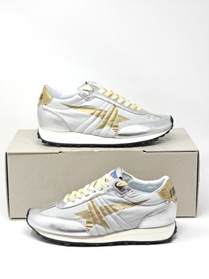 Golden Goose Marathon Gold Silver Star Sneaker UK 6 US 9 EUR 39 21733G