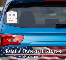 Doctor Who - TARDIS Vinyl, Decal Car, Truck, SUV 
