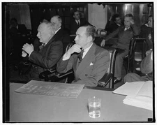 Edsal i.e. Edsel Ford questioned at senate rail inquiry. Washington, D.C., Jan.