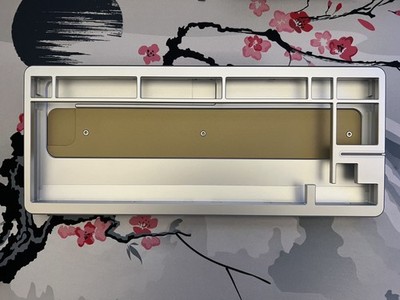 KBDFANS GT-80 Case - Anodized Silver - for Wooting 80HE