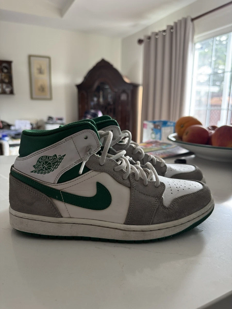 Las mejores ofertas en Jordan 1 SE Mid Grey Pine Green | eBay