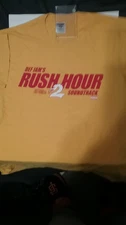 VTG Rush Hour 2 2001 Movie Promo T-Shirt NEW 2X 33X28 HTF RARE DEF JAM HIP HOP