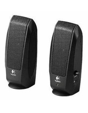 Logitech S120 Watt-2.0 Stereo PC 3.5mm Speakers Black New-in-Box