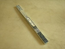 6 PIECES Precision Brand Steel 12" Long 1/4" Square Keystock Zinc