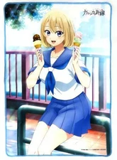 The Cuckoo's Fiancee Anime B2 Blanket Miki Umino Illustration Used Japan