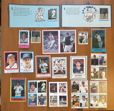 U Pick from 34 Different Lance Parrish items