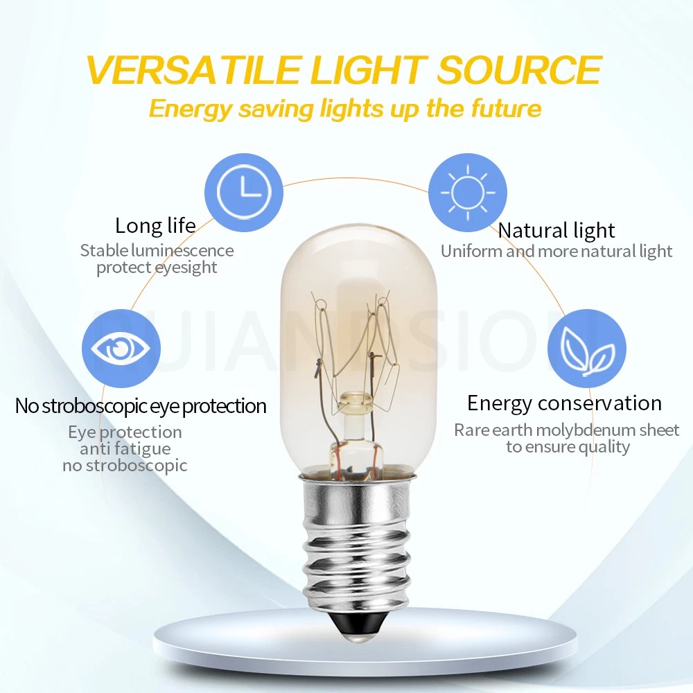 E14 Bulb 25W 230V Warm White 800Lm 360° Beam Angle Home Indoor Lamp Light X 2